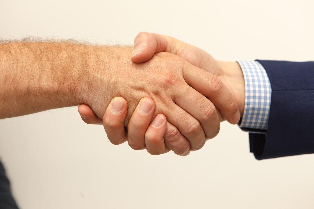 global business handshake