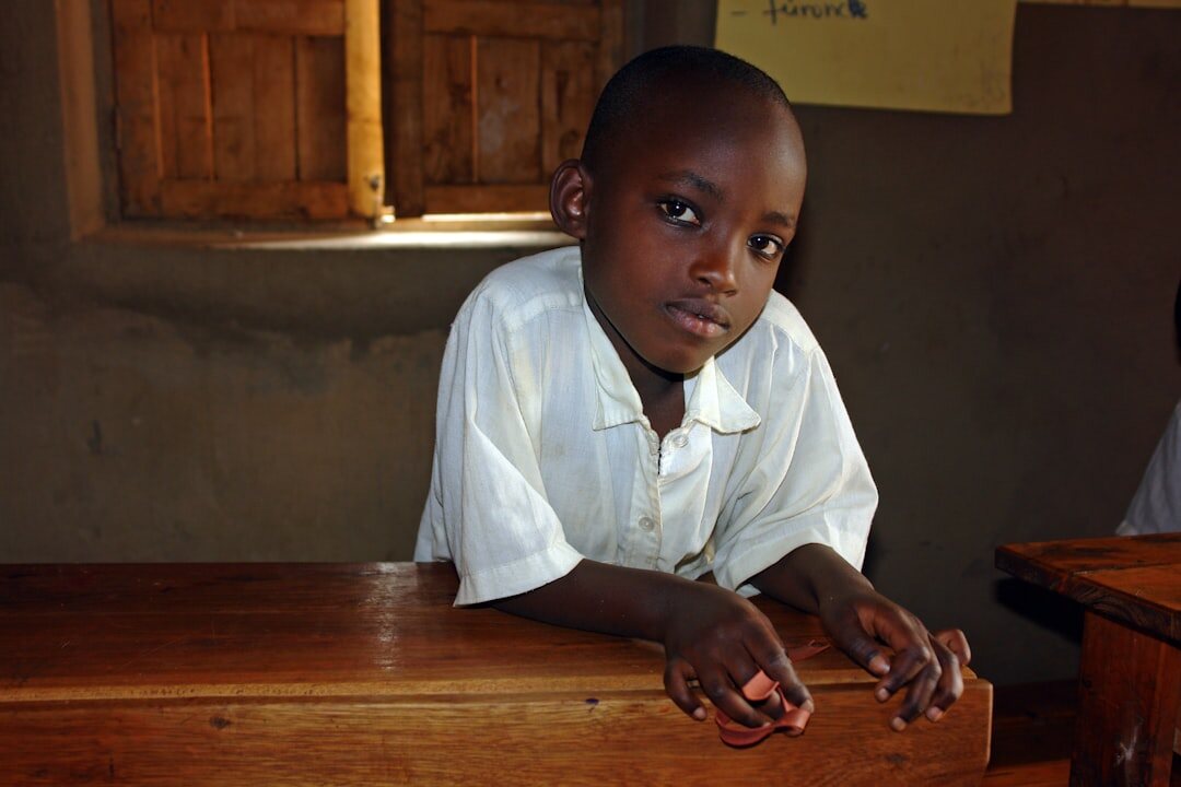 african entrepreneur at desk
